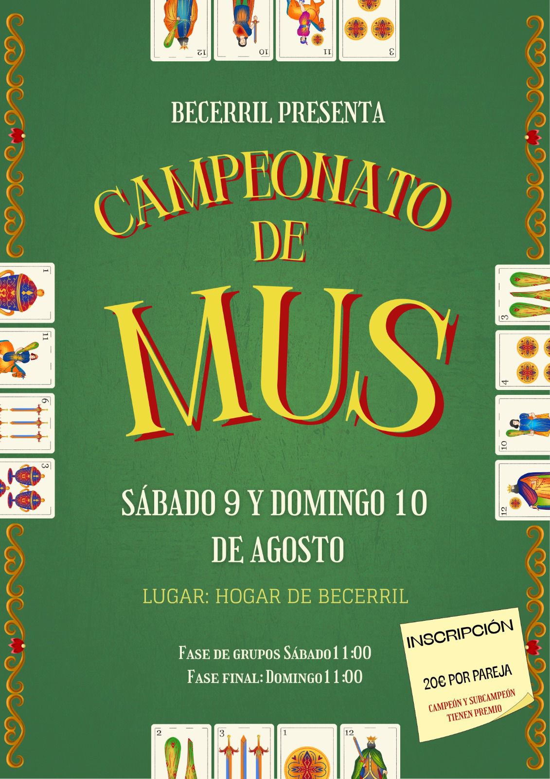 Campeonato de Mus en Becerril